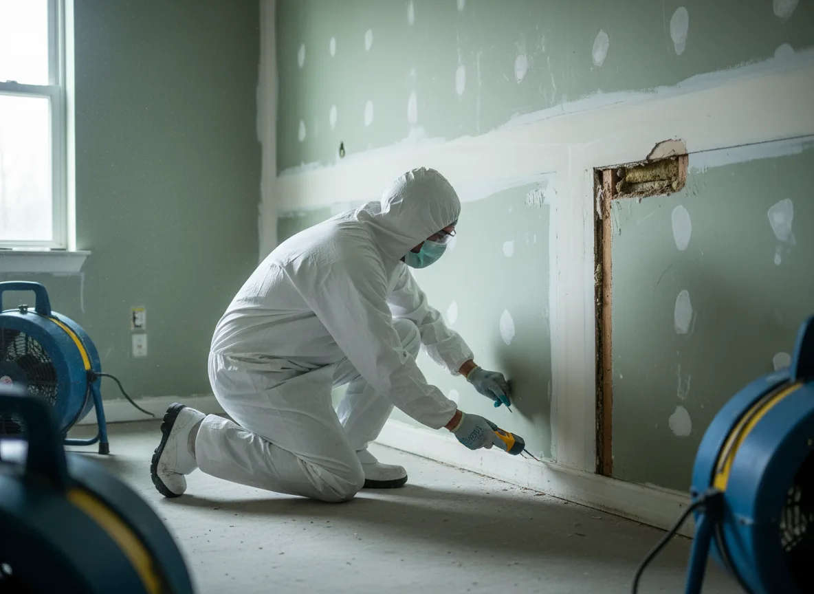 Water Damage Restoration company in Nellis, WV